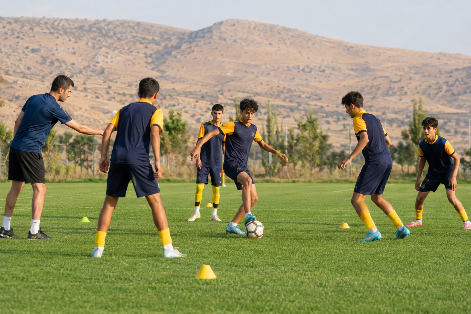 Kale Gençlerbirliği altyapı antrenmanı